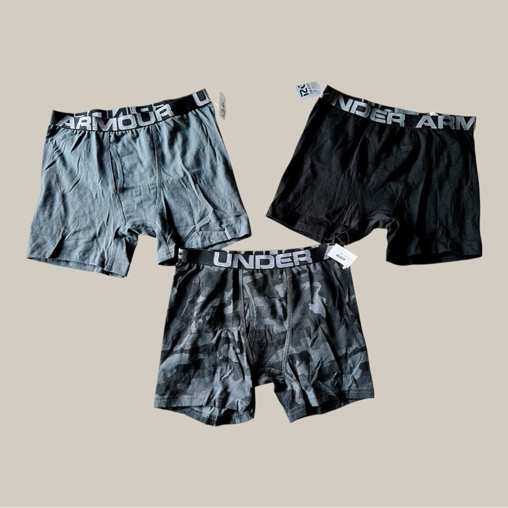 New Boys Under Armour Boxer Briefs